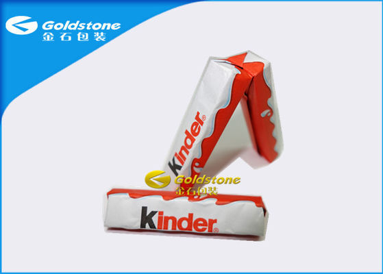 Propriétés en aluminium de pli d'emballages d'aluminium de sucrerie/chocolat de papier ciré excellentes