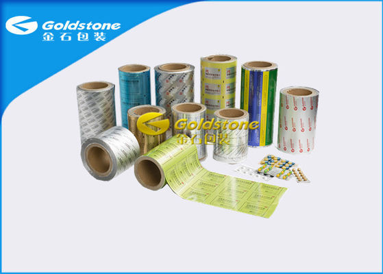 Le papier aluminium stratifié tropical de laque de soudure à chaud marque sur tablette l'emballage de boursouflure