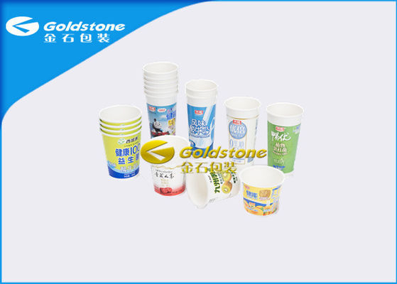 Tasses en plastique de yaourt de diverses spécifications pour le lait/desserts/crème glacée frais