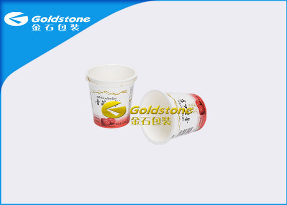 Tasses en plastique de yaourt de matière première de picoseconde, tasses en plastique de dessert de coextrusion multi de couche