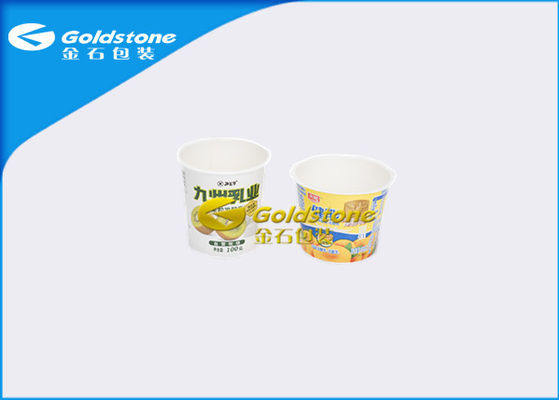 Tasses en plastique de yaourt de matière première de picoseconde, tasses en plastique de dessert de coextrusion multi de couche