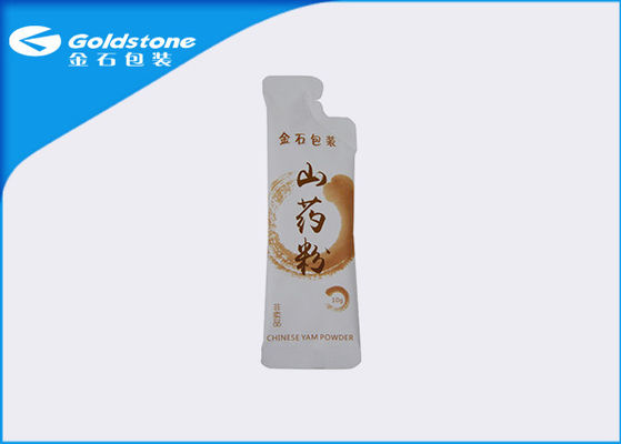 Emballage d'une dose unique de paquet de bâton de film de sachet avec placer la ligne